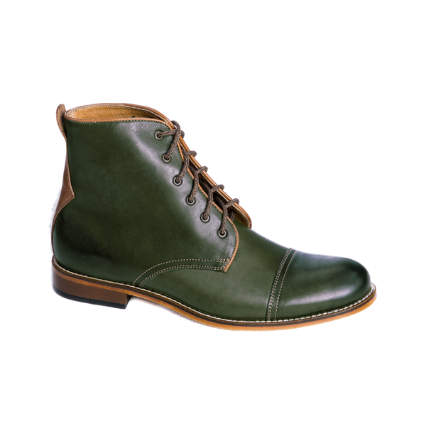Penny Luck Gambler Stealth Black Leather Boots, Men\'s 9 M Gambler – PennyLuckshoes.com main image 4